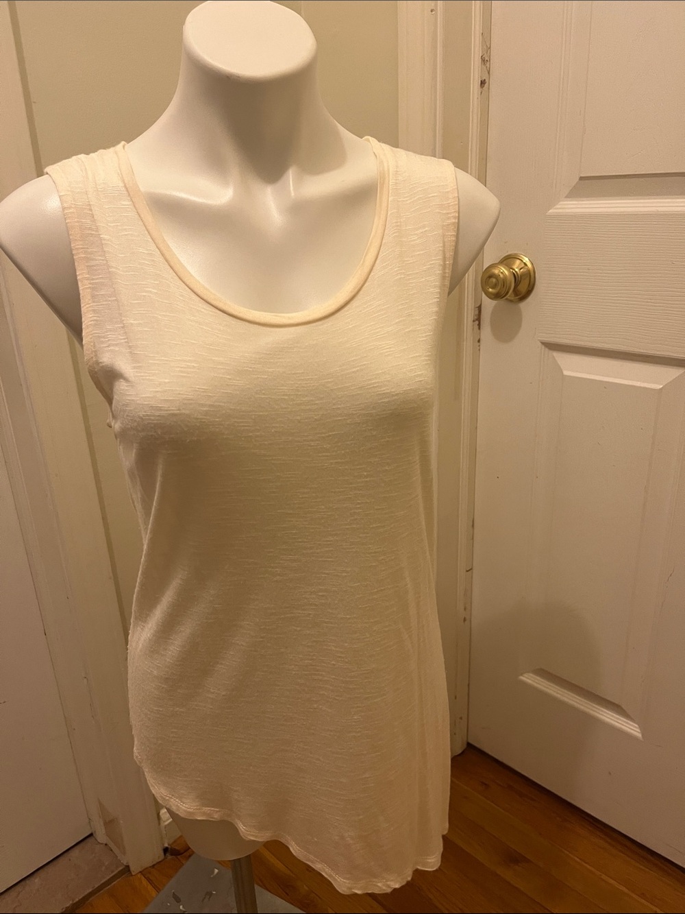 Tresics soft yellow Scoop Neck Tank